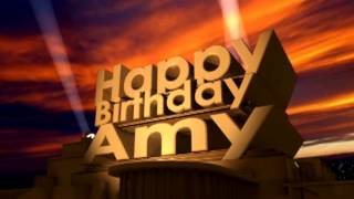 Happy Birthday Amy