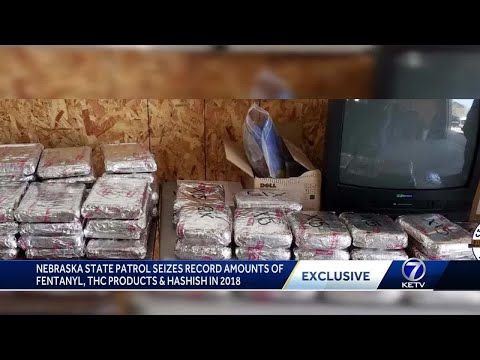 NSP seizes record amounts of fentanyl, THC products and Hashish in 2018