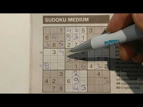 This Medium Sudoku puzzle makes my day (with a PDF file) 07-16-2019