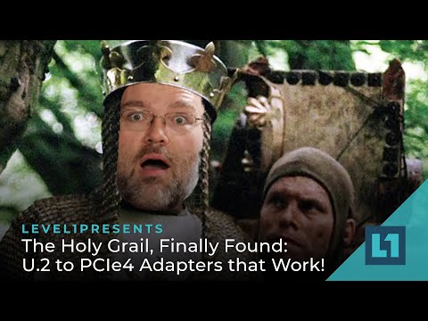 The Holy Grail, Finally Found: U.2 to PCIe4 Adapters that Work!