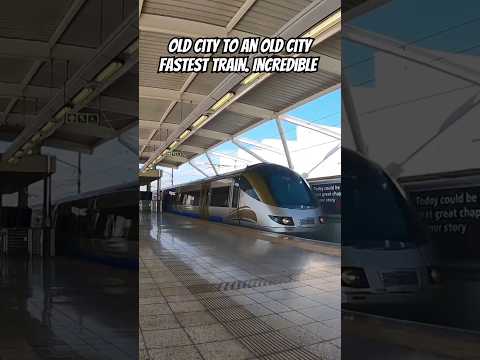 Fastest travel Between Pretoria & Johannesburg #train #travelsouthafrica