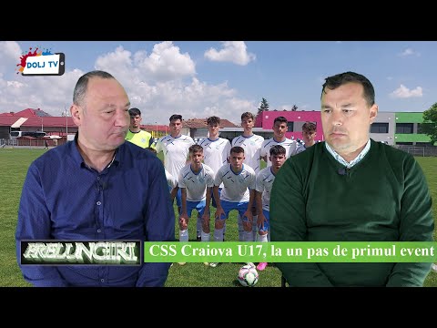 CSS Craiova U17, la un pas de primul event