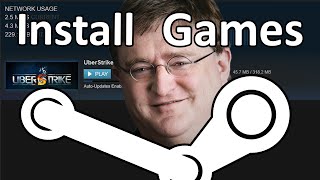 How To Download Games On Steam and Then Install Them