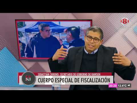 PSJ 25 06 SEBASTIÁN CHIRINO, SECRETARIO DE GOBIERNO DE RAWSON