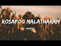 Rosapoo Mala tharam | Lyrics | Rosapoo | Sushin Shyam | Malayalam song