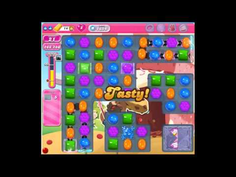 Candy Crush Saga Level 1654 No Boosters