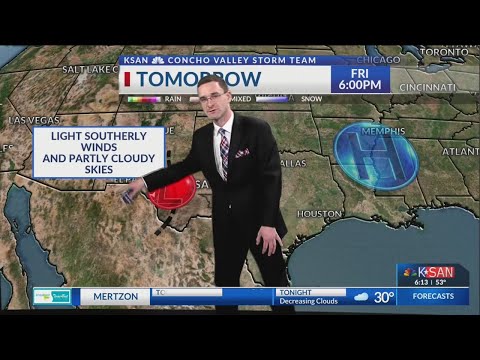 KSAN 6pm Weather - Friday January 25, 2019