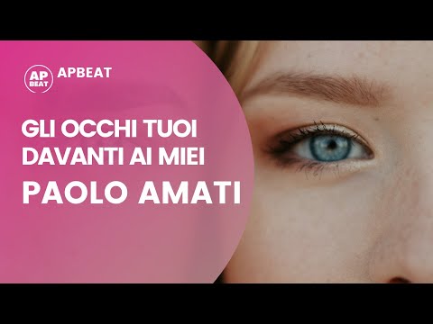 Canzoni di Gianni Morandi: GLI OCCHI TUOI DAVANTI AI MIEI [Paolo Amati] Vers originale dell'autore