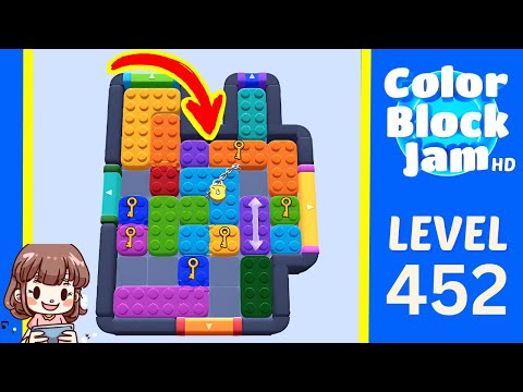 Color Block Jam Level 452 Solution Walkthrough