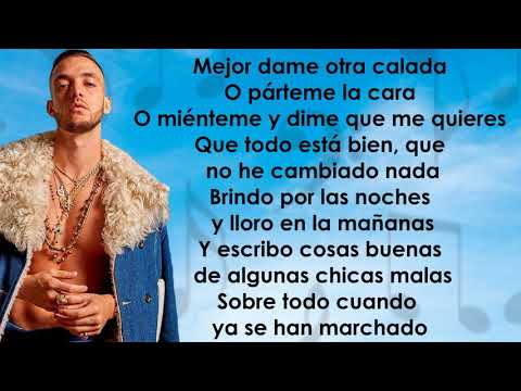 Párteme la Cara - C Tangana, Ed Maverick (Letra/Lyrics)