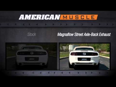2011-2014 Mustang Magnaflow Exhaust Sound Clip Street Axle-back (V6) Review