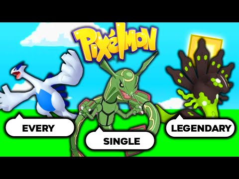 How to Catch Every Legendary in Pixelmon 2025! (Pokemon Minecraft)