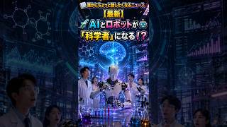 【最新】AIとロボットが「科学者」になる！？ #ニュース #解説