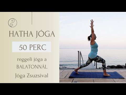51 perc HATHA jóga 💧 Reggeli jóga a Balatonnál 💧 Jóga Zsuzsival