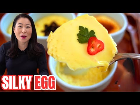 Gourmet SILKY Eggs that ANYONE can make at home❗️KOREAN Steamed Eggs that melts in your mouth😋 달걀 푸딩