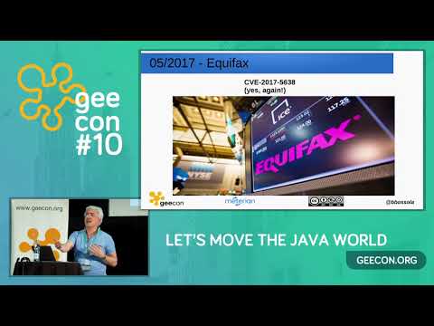 GeeCON 2018: Bruno Bossola - Are you using an OS library? There's a good chance you are vulnerable