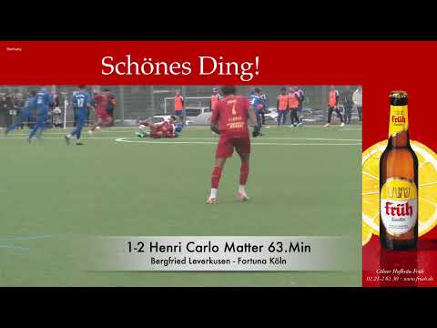 SV Bergfried Leverkusen - SC Fortuna Köln| Pass Schuss Tor