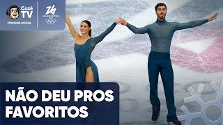 Surprise in ice dancing? French beat favorites at the Winter Olympics.