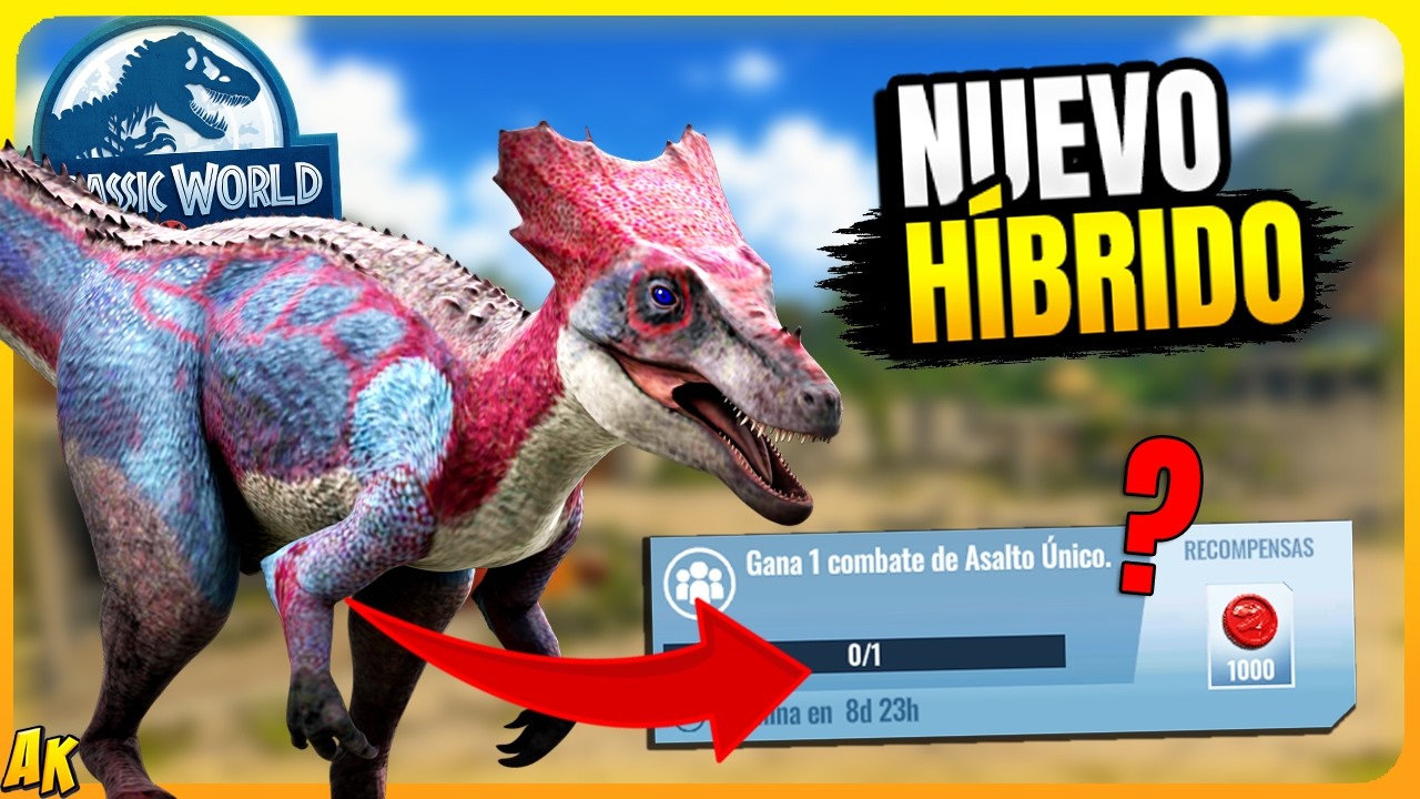 ALIORASUCHUS NUEVO DINOSAURIO, DUDA con MISIÓN de MATTEL y EVENTO Jurassic World ALive