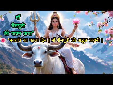 Navratri day 1 | Maa Shailputri ki Katha | शारदीय नवरात्रि के पहले दिन शैलपुत्री माता की कथा #maa