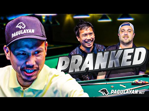 Alex Pagulayan PRANKED by Justin Hall