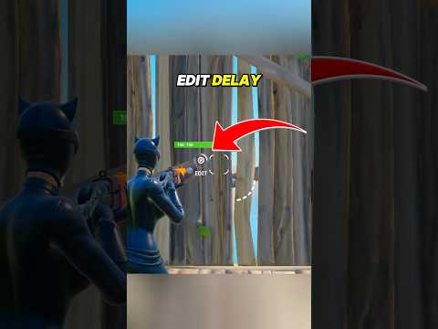 How to REMOVE Edit Delay on Controller..🎮✅ #fortnite #shorts
