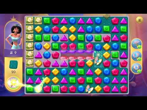 Disney Princess Majestic Quest Level 191 NO BOOSTERS - A S GAMING ✔