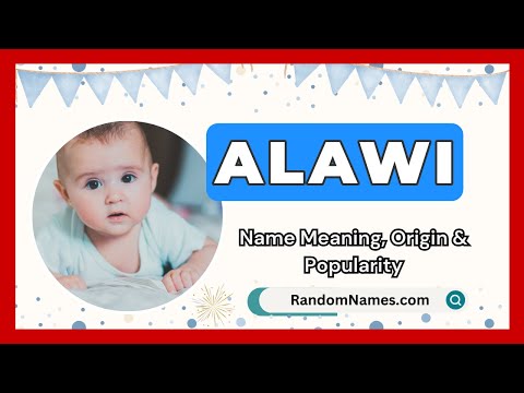 Alawi - Baby Boy Name Meaning, Origin & Popularity - RandomNames.com