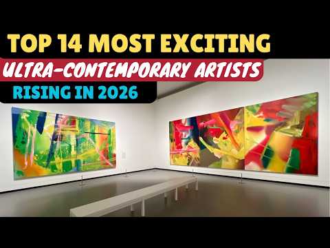 TOP 14 Young Contemporary Artists RISING With Strong Institutional Momentum 2026 Edition