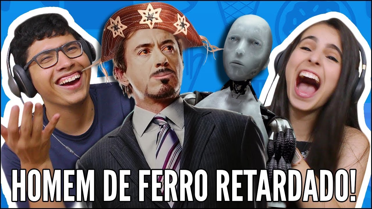 JOVENS REAGEM A HOMEM DE FERRO RETARDADO - PABOLLO REDUBLAGENS