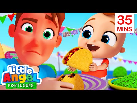 Capa de Joãozinho Experimenta Novos Sabores! 😋 | 🥕🥦 Canal do Joãozinho - Little Angel Português