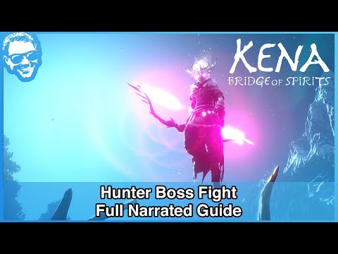 Hunter Boss Fight - Full Narrated Guide - Kena Bridge of Spirits [4k HDR]