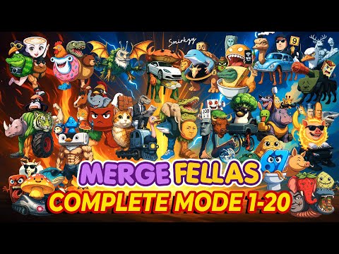 Smirkzy - Merge Fellas 1-20 Brainrot Anime Opening Song (Complete Version) (Official Music Video)