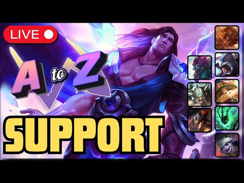 A-Z Support Challenge - T Today | TARIC "THE BEST SUPPORT IN THE GAME" GEMSSS