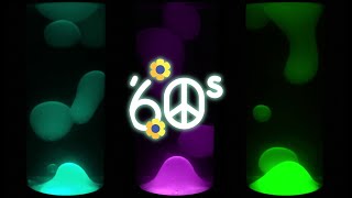60s Music with Lava Lamp Background
