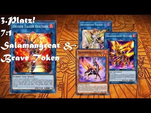 Salamangreat Brave Token Deckprofile - 3. Platz - YGO Gaming Bros - Köln/Cologne Silvercards Turnier