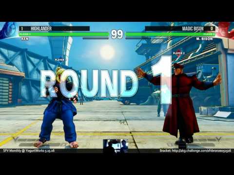 Highlander vs MagicBison - YoWo SFV Monthly 5/15/16