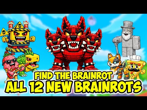 [UPD] How to get ALL 12 NEW BRAINROTS in Find the Brainrot [340] | Roblox