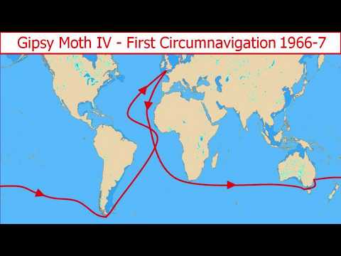 Chichester's Round the World Adventure -  A Story for the 53rd anniversary of his return to Plymouth