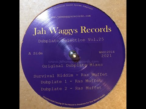 Jah Waggys Dubplate Selection Vol.25-12"-Survival Riddim / Ras Muffet