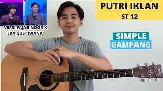 Download lagu CHORD SIMPLE GAMPANG (Putri Iklan - ST 12) (Tutorial Gitar) VERSI FAJAR NOOR X EKA GUSTIWANA! mp3 Download lagu CHORD SIMPLE GAMPANG (Putri Iklan - ST 12) (Tutorial Gitar) VERSI FAJAR NOOR X EKA GUSTIWANA! mp3
