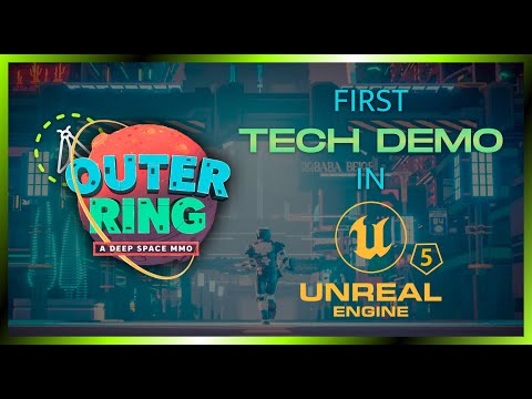 Outer Ring TECH DEMO built in UNREAL ENGINE 5, Gameplay Review