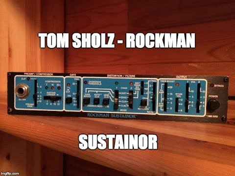 Tom Scholz Rockman Sustainer 100 Black /Blue | Reverb