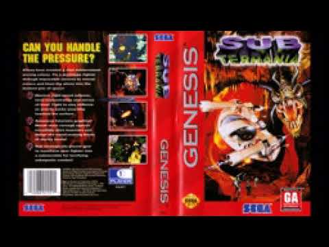 Sega Genesis Music Sub Terrania (full original soundtrack)