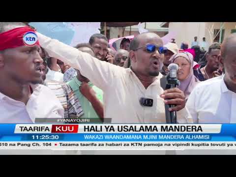 Wakazi Mandera waandamana wakitaka hatua za haraka kuchukuliwa baada ya shambulizi