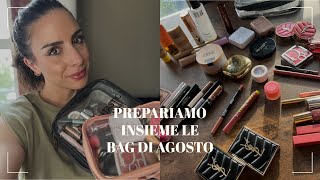 PREPARIAMO INSIEME LE BEAUTY BAG DI AGOSTO 2025