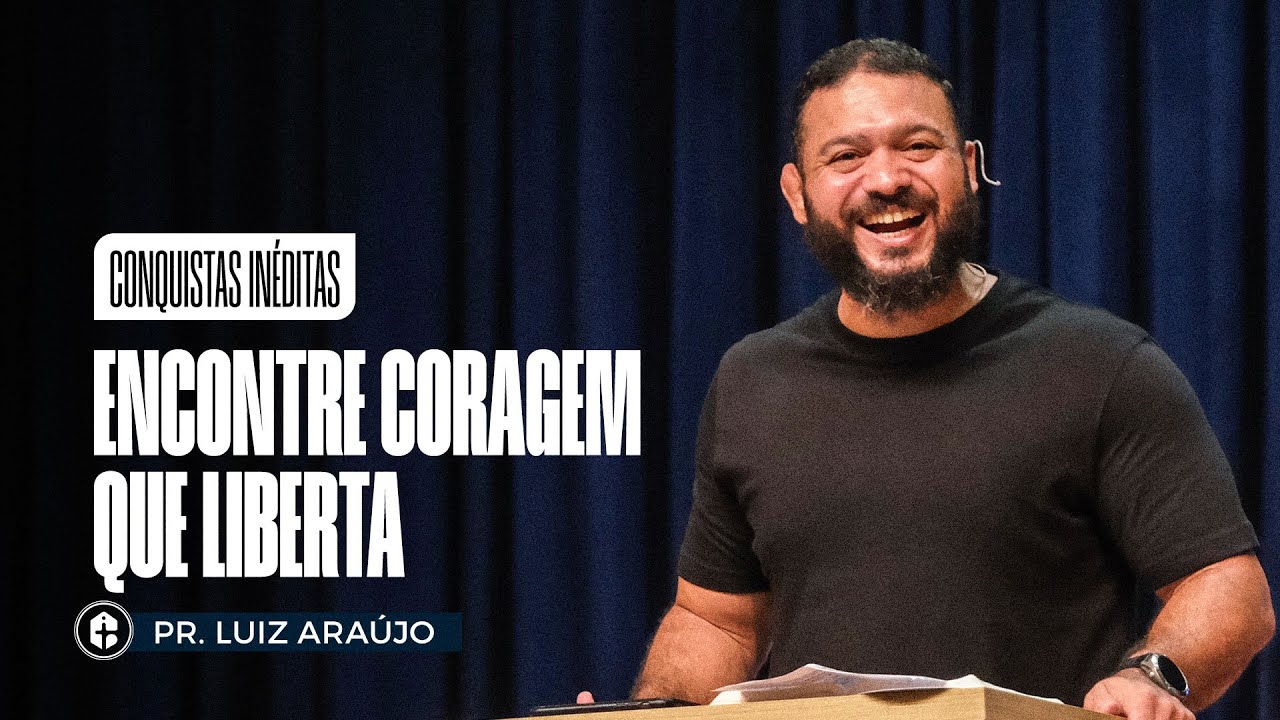 ENCONTRE CORAGEM QUE LIBERTA || Pr. Luíz Araújo || 09.10.2024 20h