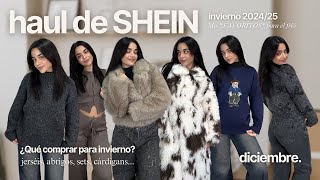 HAUL DE SHEIN *INVIERNO 2025* ❄️​ Mis FAVORITOS para el frío: jerséis, abrigos, pantalones...
