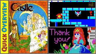 [13 ~ PC88] Top Puzzles, Fairies, Cherry & Ending | The Castle and Princess ザ・キャッスル ᴴᴰ