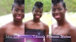 Miss Southampton 2014 Khianda Pearman-Watson Interview